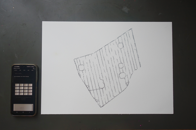 Semi-automated crop field drawings -  Drawing #4