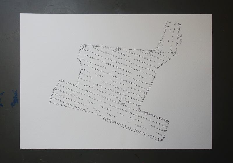 Semi-automated crop field drawings -  Drawing #13